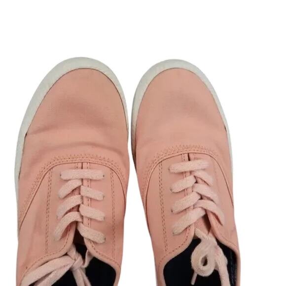 Sperry Shoes Womens 10 Sneakers Slip On Lifestyle Casual Lace Up Pink Preppy Low - Picture 4 of 12